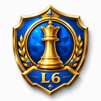 Level 6 badge